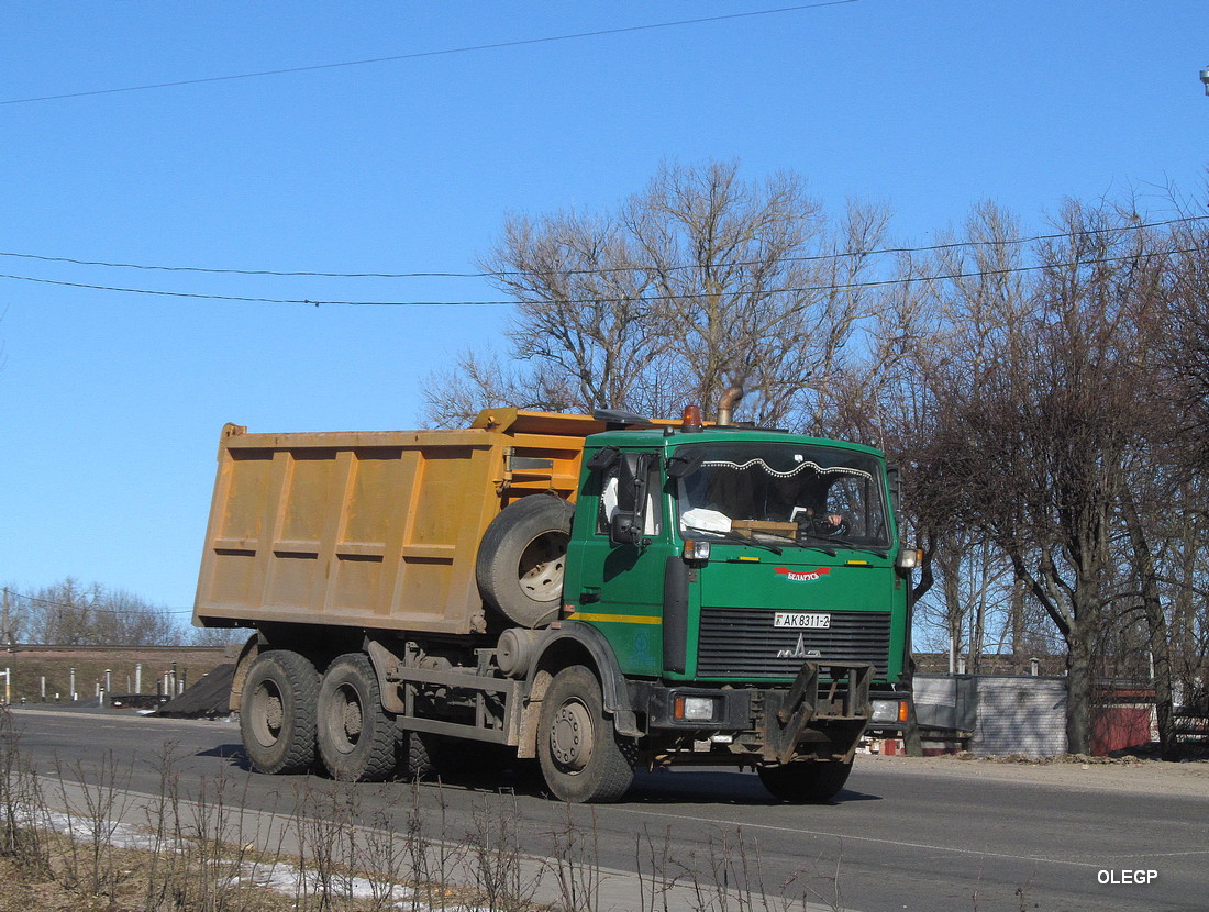 Витебская область, № АК 8311-2 — МАЗ-5516 (общая модель)