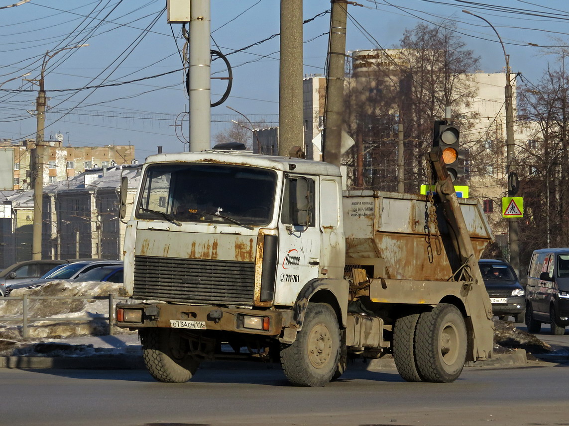 Кировская область, № О 734 СМ 116 — МАЗ-543203