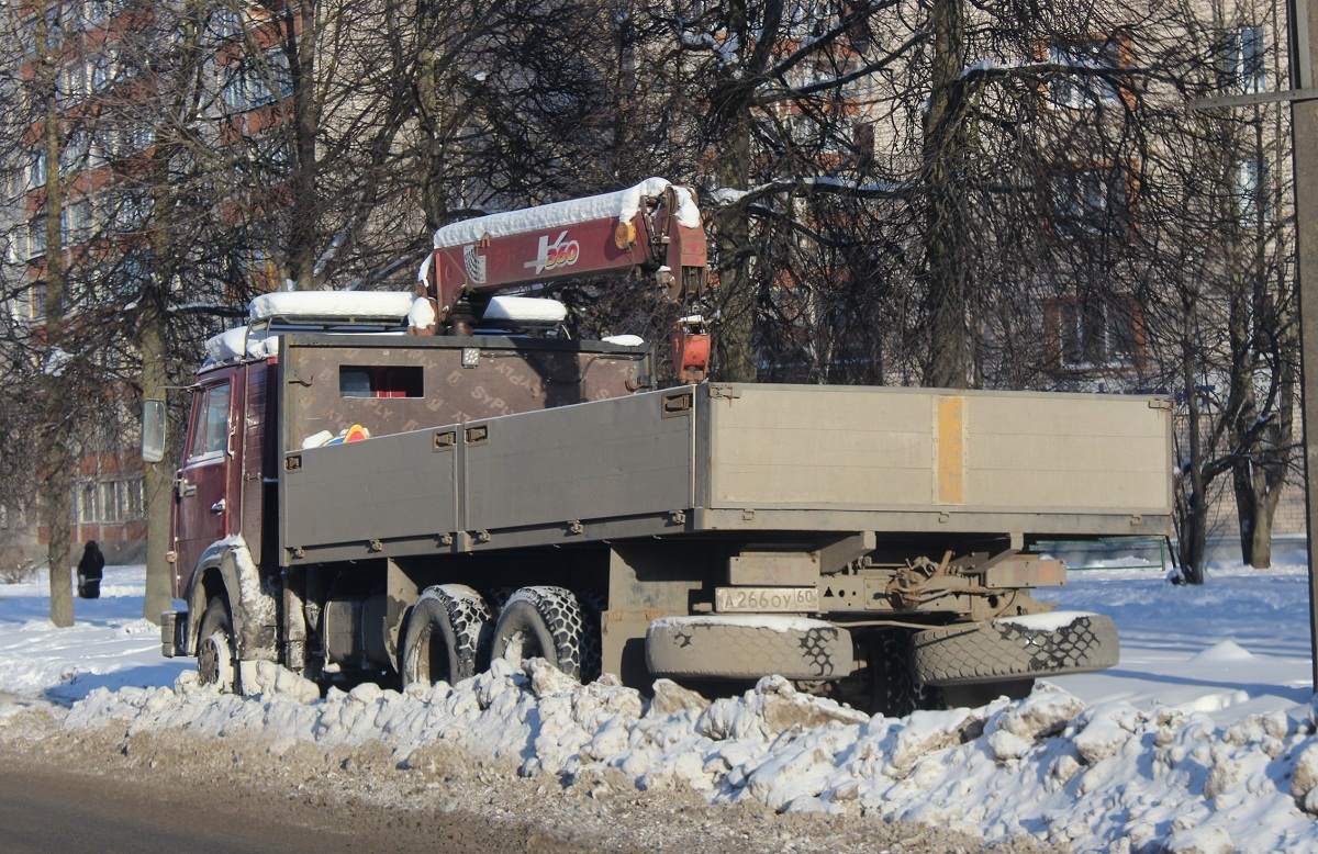 Псковская область, № А 266 ОУ 60 — КамАЗ-53213