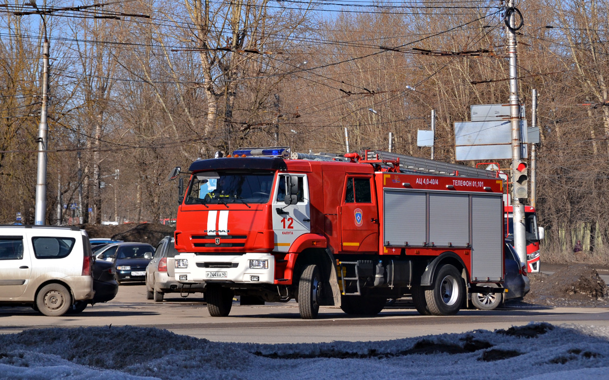 Калужская область, № Р 744 АА 40 — КамАЗ-43265-D5