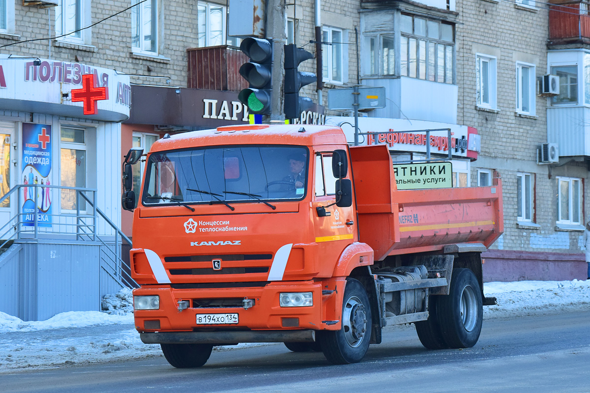 Волгоградская область, № В 194 ХО 134 — КамАЗ-43255-R4