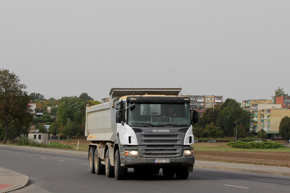 Литва, № JFZ 726 — Scania ('2004) R420