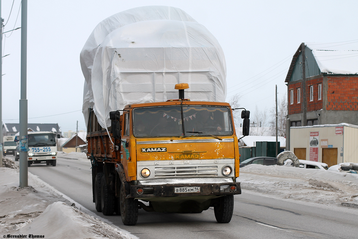 Саха (Якутия), № В 885 КМ 14 — КамАЗ-5320