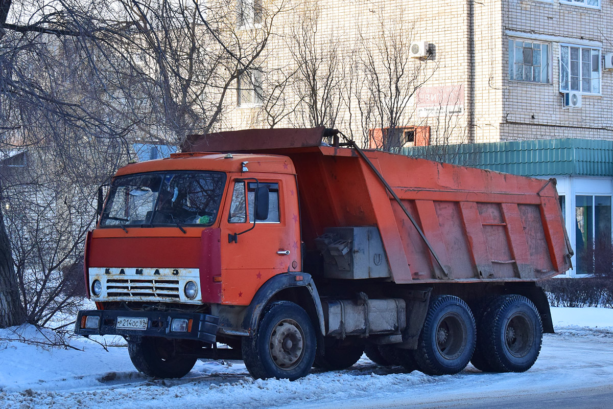 Волгоградская область, № Р 214 ОС 69 — КамАЗ-65115-02 [65115C]