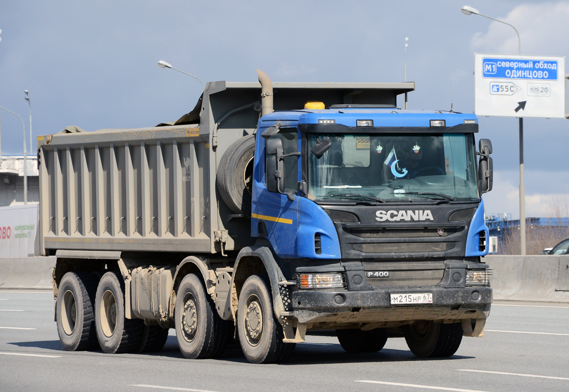 Смоленская область, № М 215 НР 67 — Scania ('2011) P400