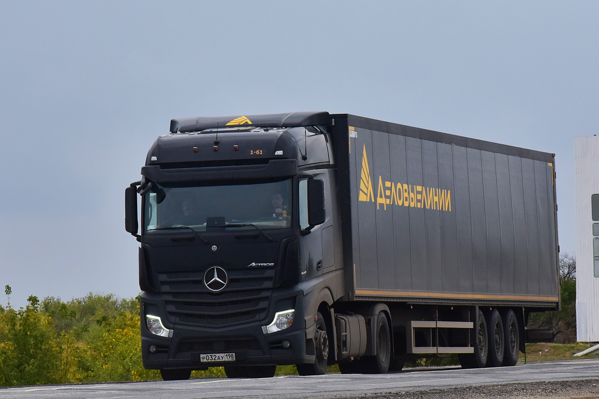 Ростовская область, № Р 032 АУ 198 — Mercedes-Benz Actros '18 1845 [Z9M]