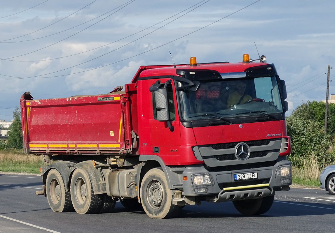 Эстония, № 329 TJB — Mercedes-Benz Actros ('2009) 2641