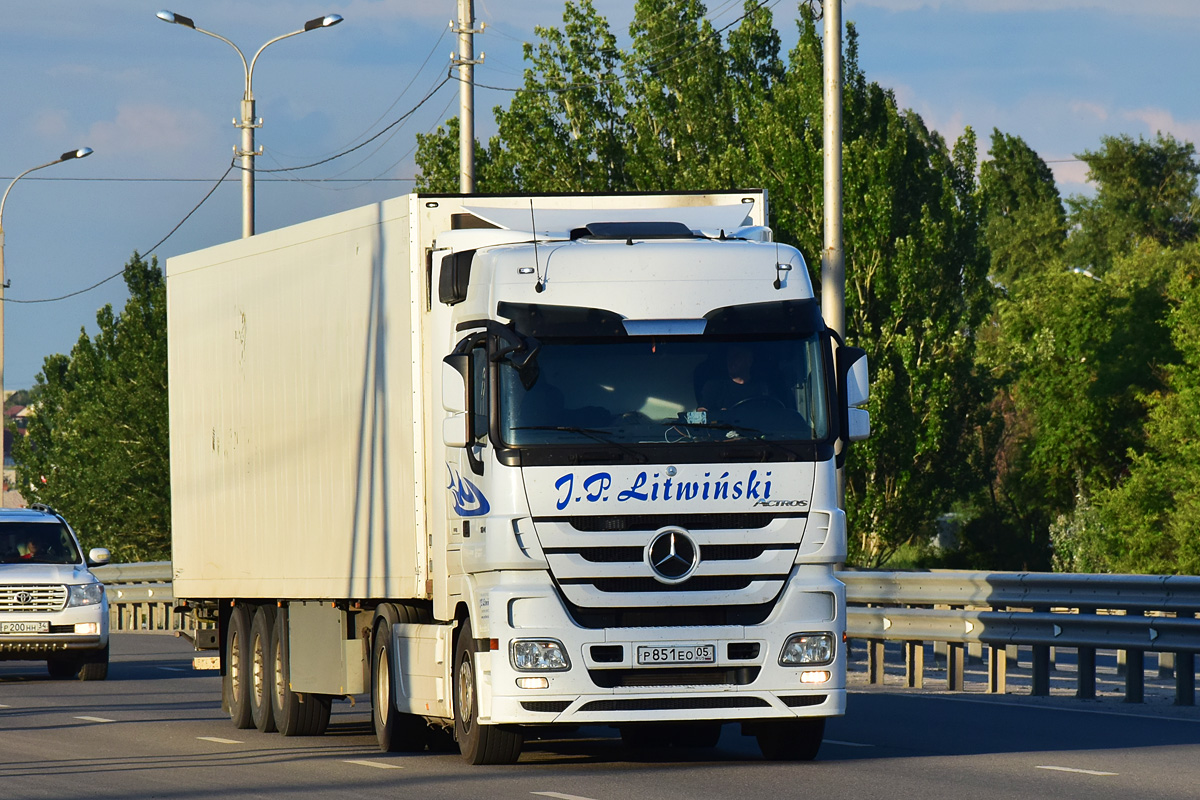 Дагестан, № Р 851 ЕО 05 — Mercedes-Benz Actros '09 1841 [Z9M]