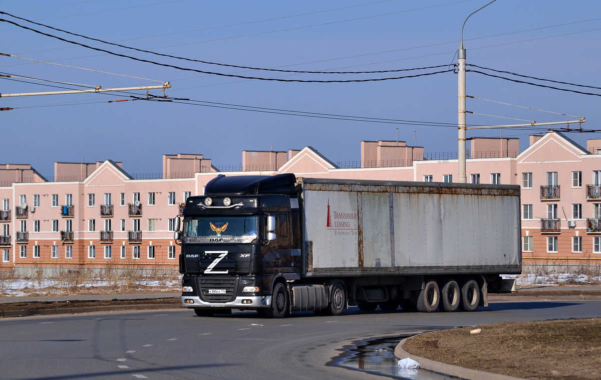 Волгоградская область, № К 385 ОУ 134 — DAF XF105 FT