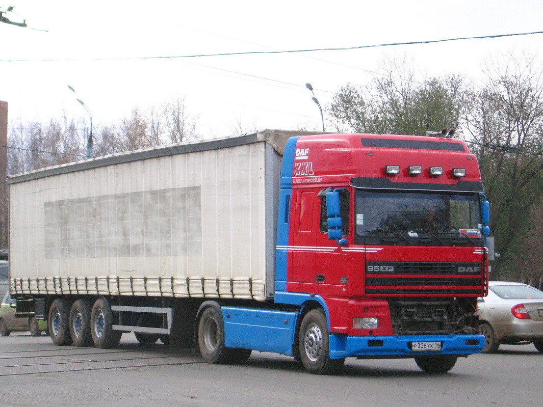 Удмуртия, № Р 326 УК 18 — DAF XF95 FT