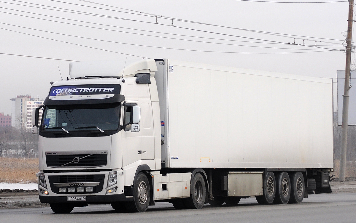 Омская область, № Р 008 АН 55 — Volvo ('2008) FH-Series