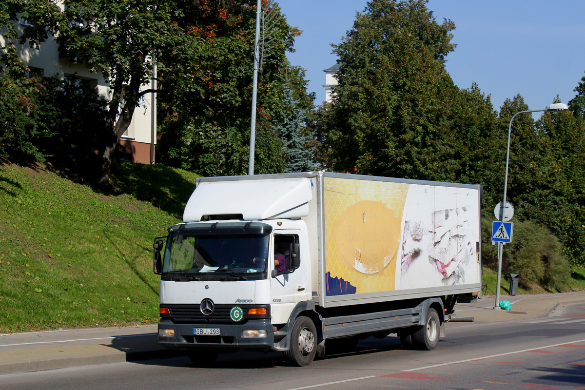 Литва, № GBU 293 — Mercedes-Benz Atego 1218