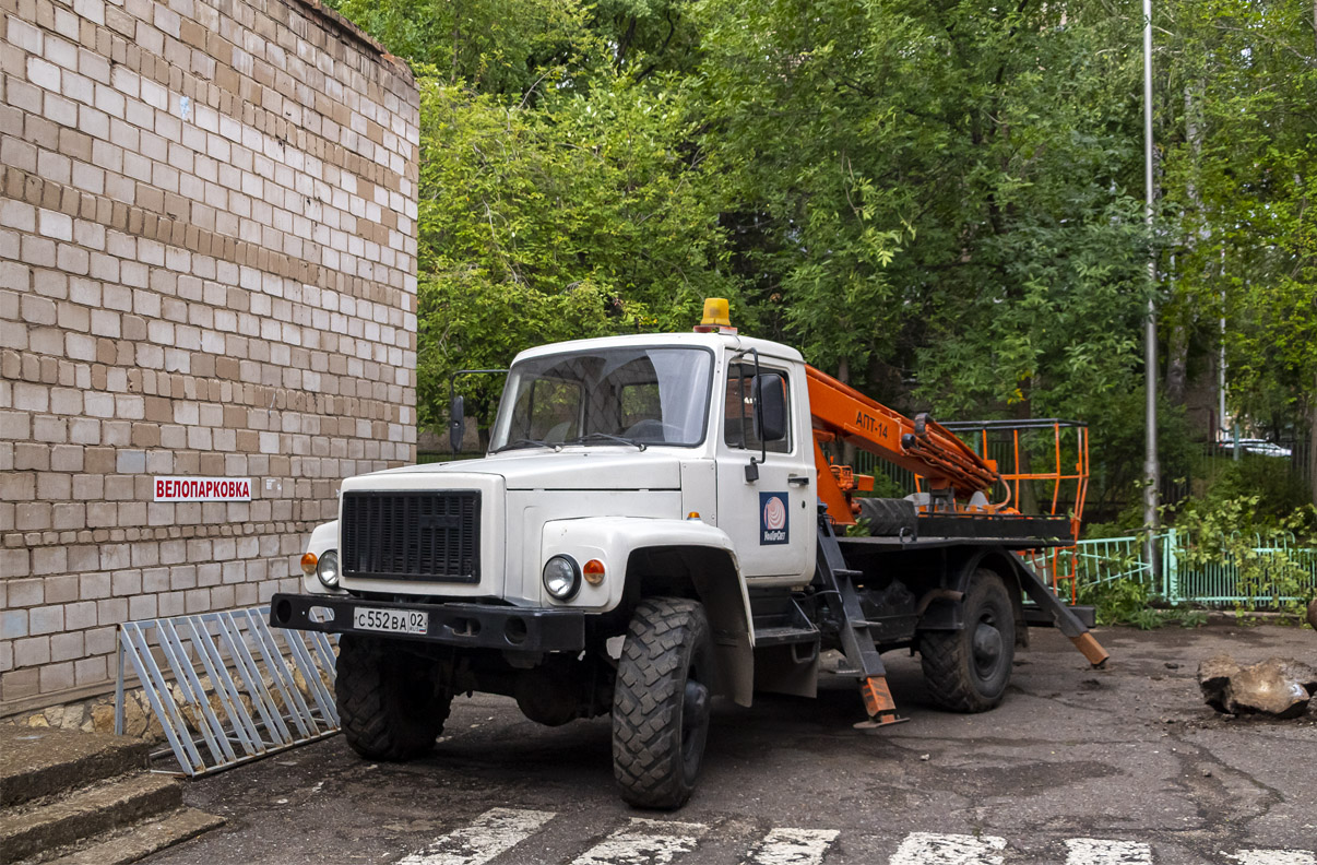 Башкортостан, № С 552 ВА 02 — ГАЗ-3308 «Садко»