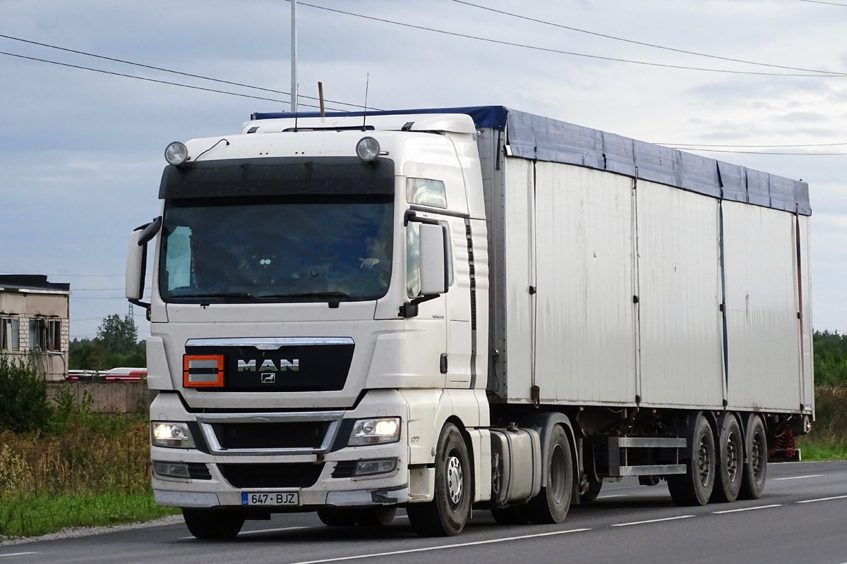 Эстония, № 647 BJZ — MAN TGX ('2007) 18.440