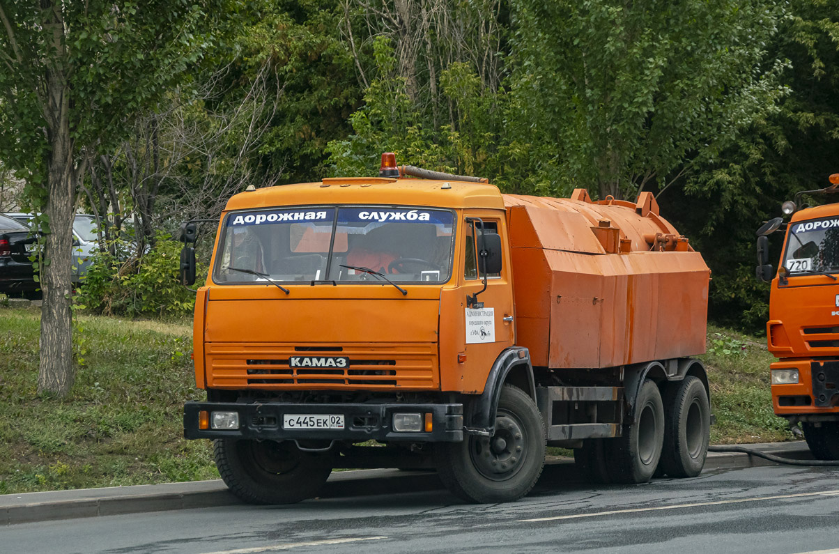 Башкортостан, № С 445 ЕК 02 — КамАЗ-53205 [532050]