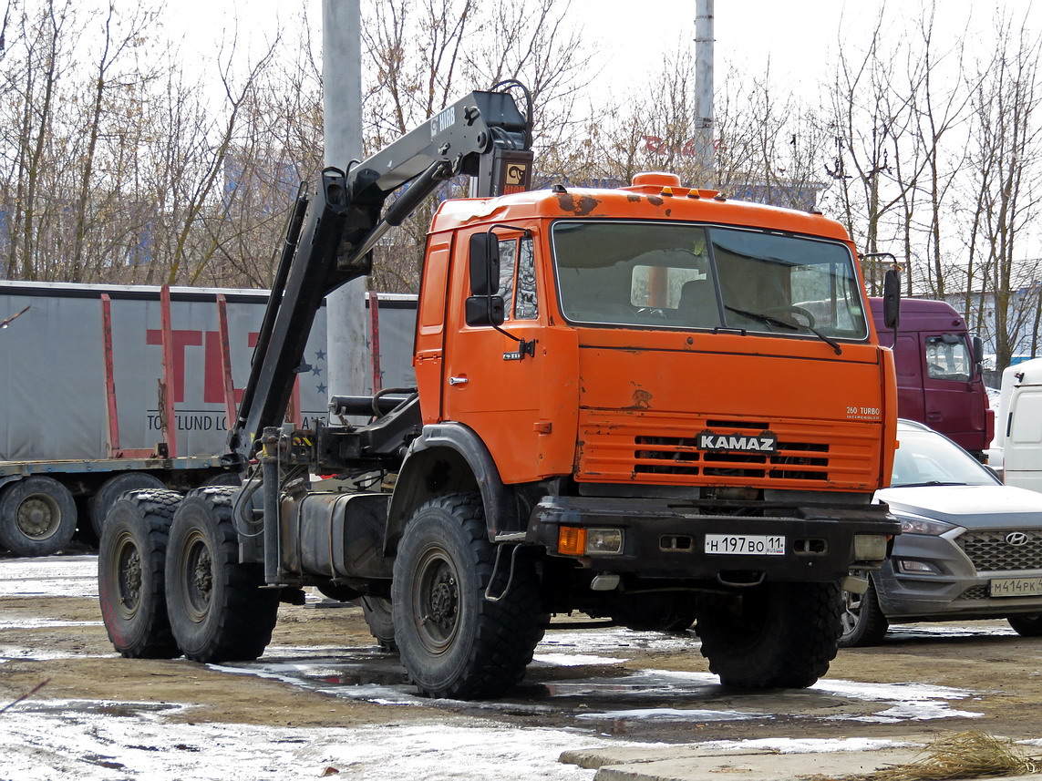 Кировская область, № Н 197 ВО 11 — КамАЗ-43118-10 [43118K]