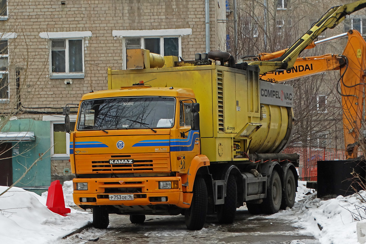 Татарстан, № Р 753 ОЕ 16 — КамАЗ-65201 [652010]