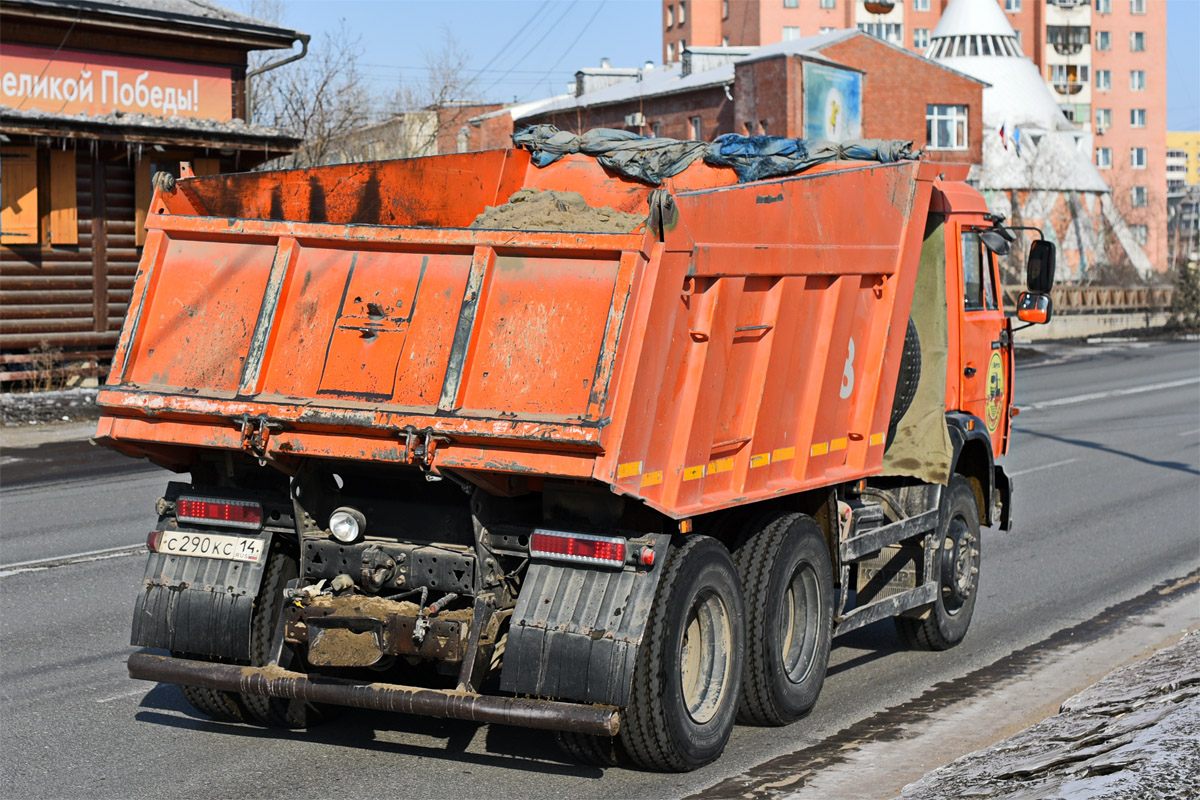 Саха (Якутия), № 8 — КамАЗ-65115 [651150]