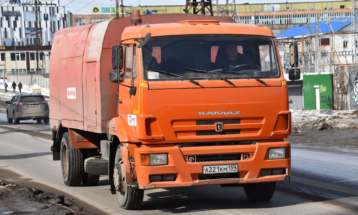 Пермский край, № А 221 КМ 159 — КамАЗ-43253-H3(99)