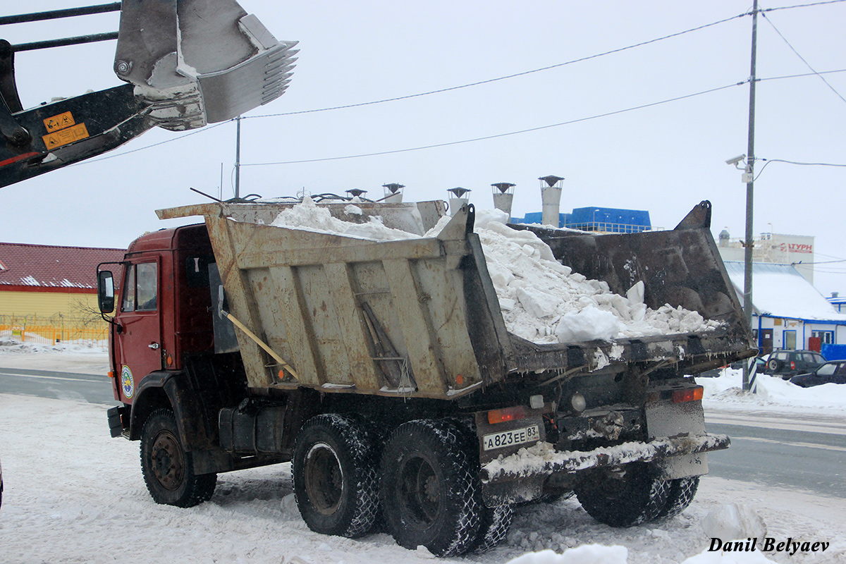 Ненецкий автономный округ, № А 823 ЕЕ 83 — КамАЗ-65115-01 [65115A]