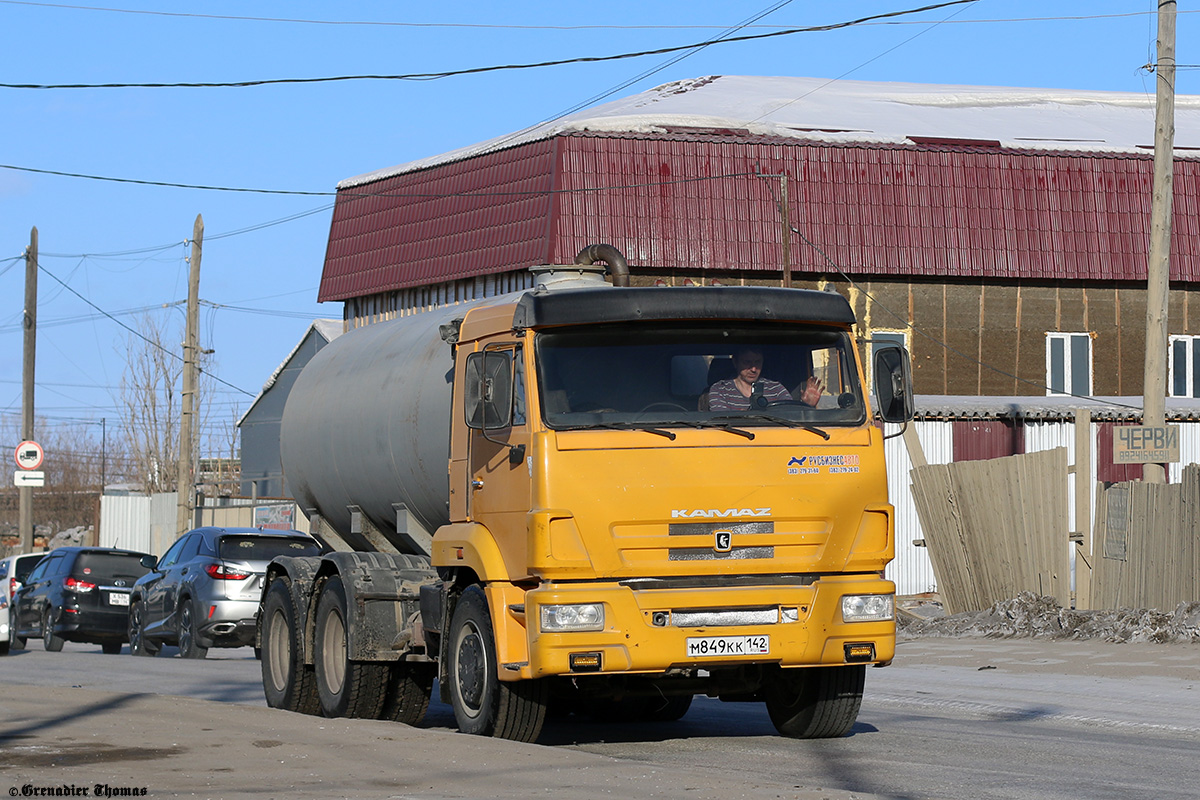 Саха (Якутия), № М 849 КК 142 — КамАЗ-65116-N3(78)