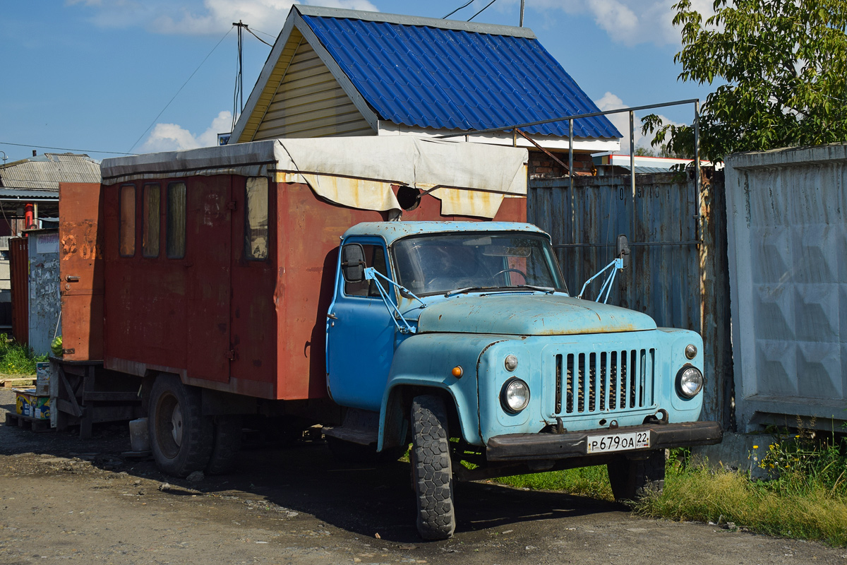 Алтайский край, № Р 679 ОА 22 — ГАЗ-52-01