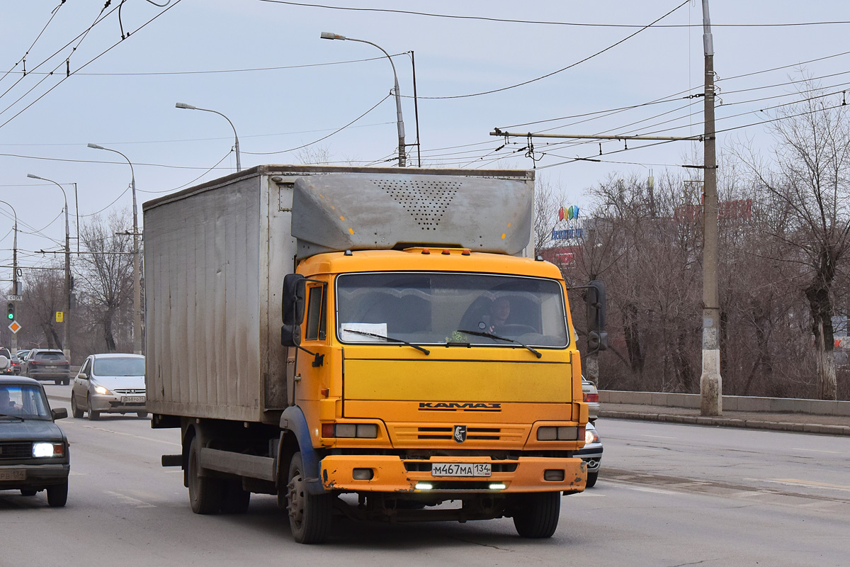 Волгоградская область, № М 467 МА 134 — КамАЗ-4308 [430800]