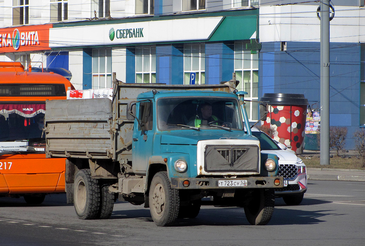 Нижегородская область, № Т 723 СУ 52 — ГАЗ-4301