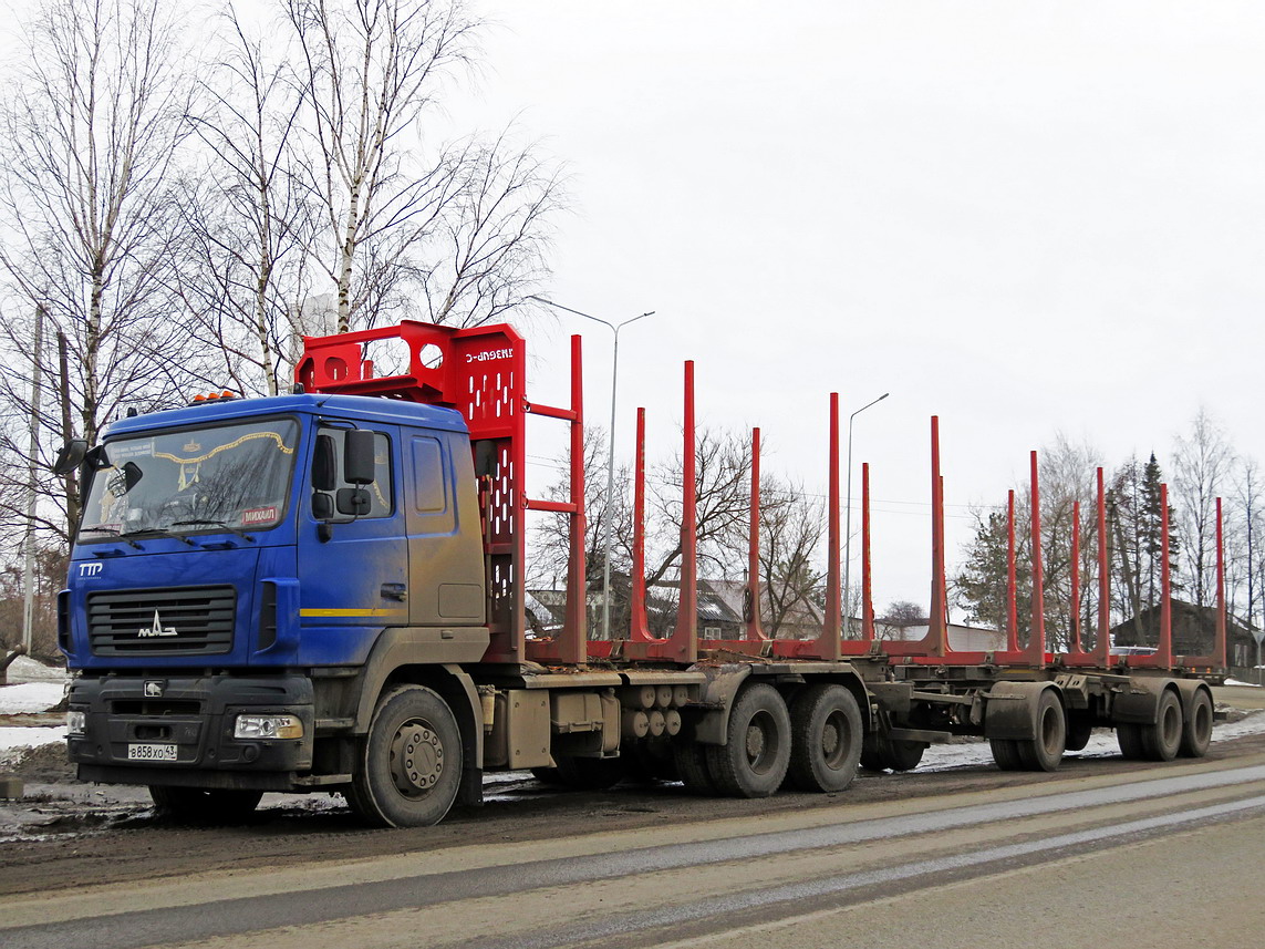 Кировская область, № В 858 ХО 43 — МАЗ-631228