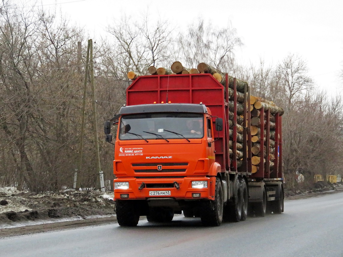 Кировская область, № С 276 РМ 43 — КамАЗ-43118-50