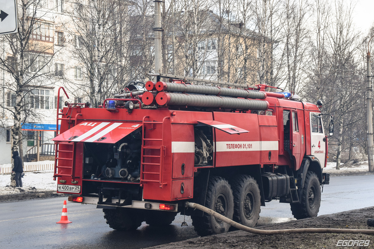 Архангельская область, № К 400 ВР 29 — КамАЗ-43118-15 [43118R]