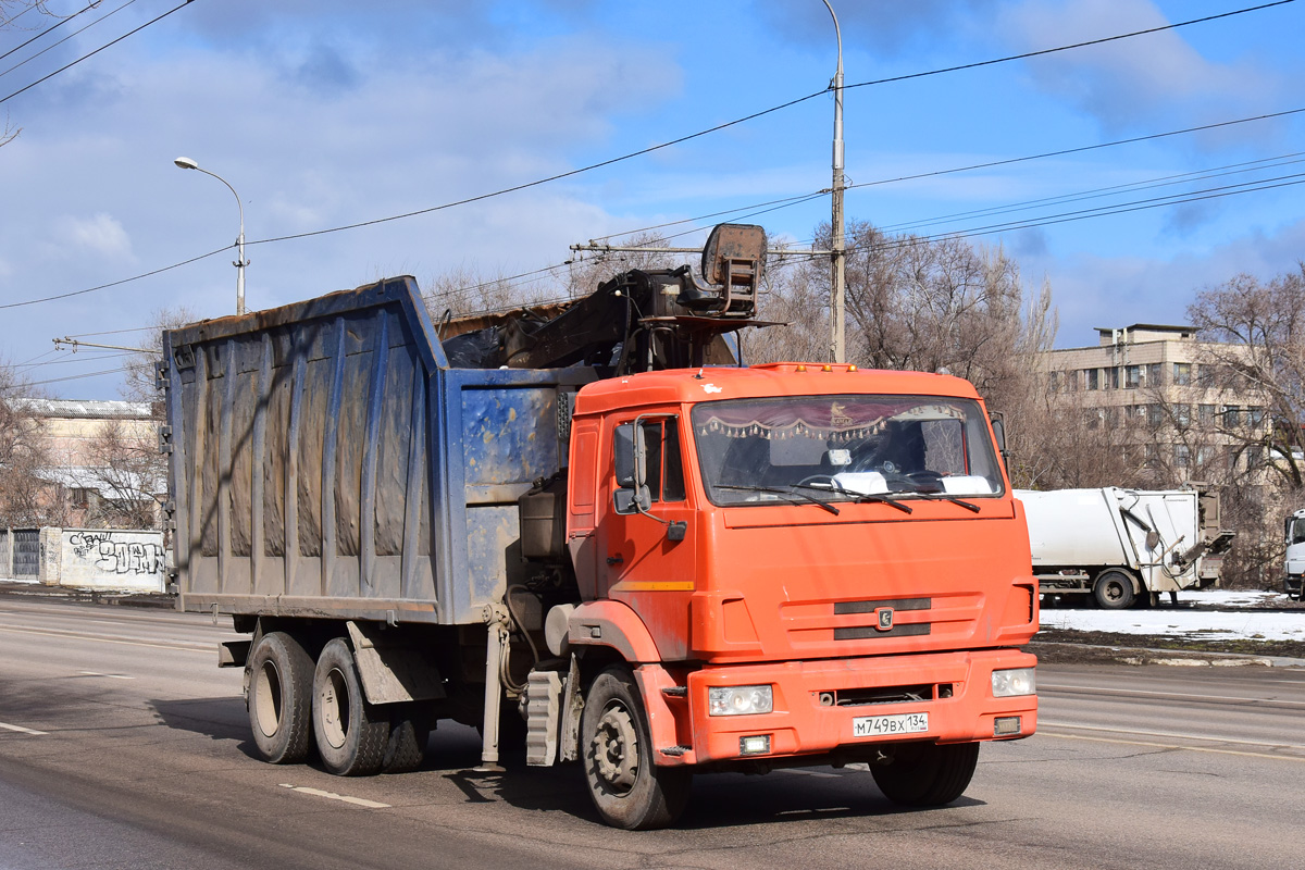 Волгоградская область, № М 749 ВХ 134 — КамАЗ-65115-A4(23)