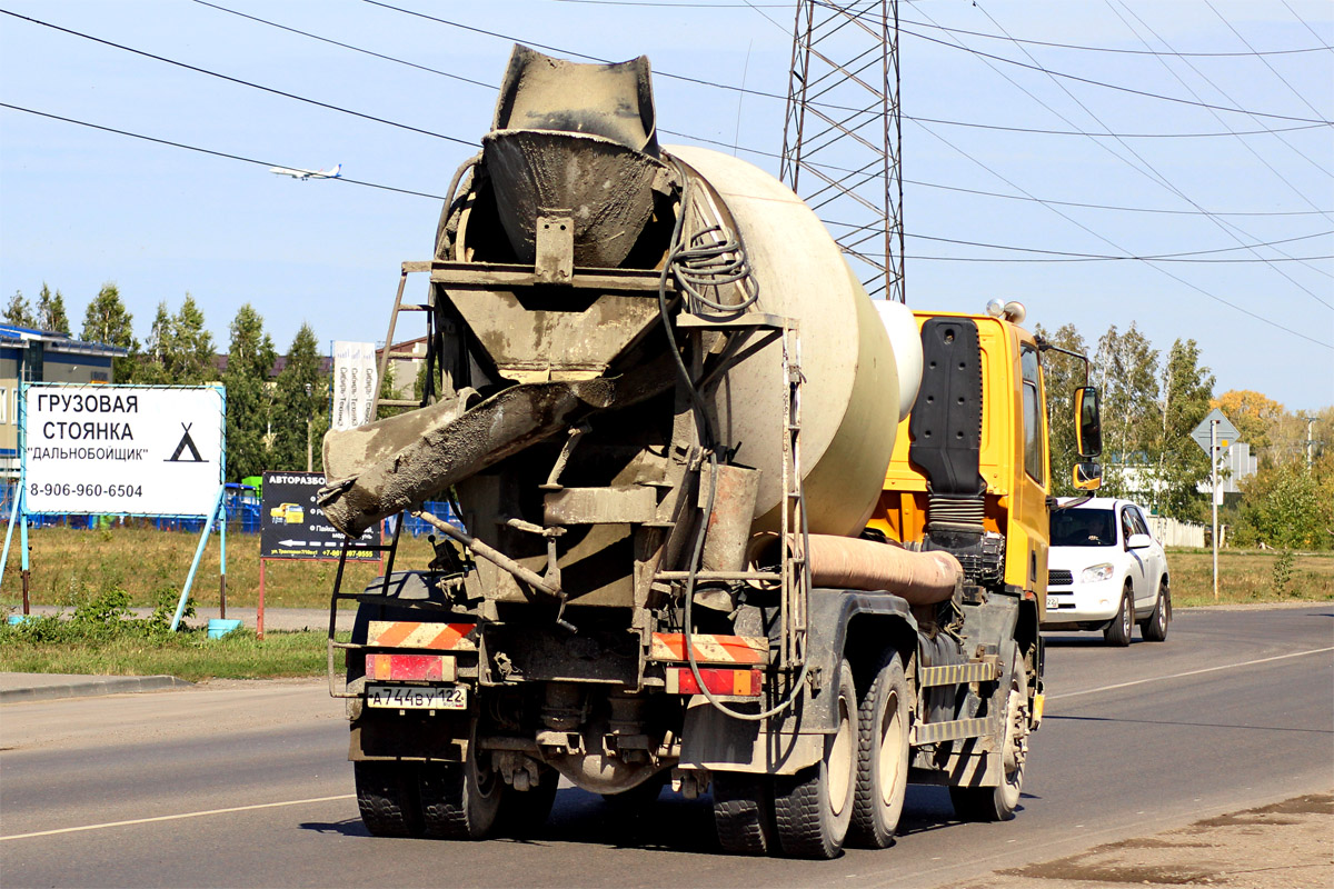 Алтайский край, № А 744 ВУ 122 — DAF 75 (CF) FAT