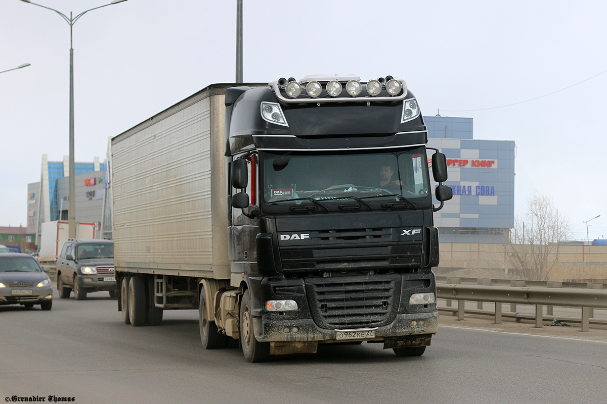 Хабаровский край, № О 962 КЕ 27 — DAF XF105 FT