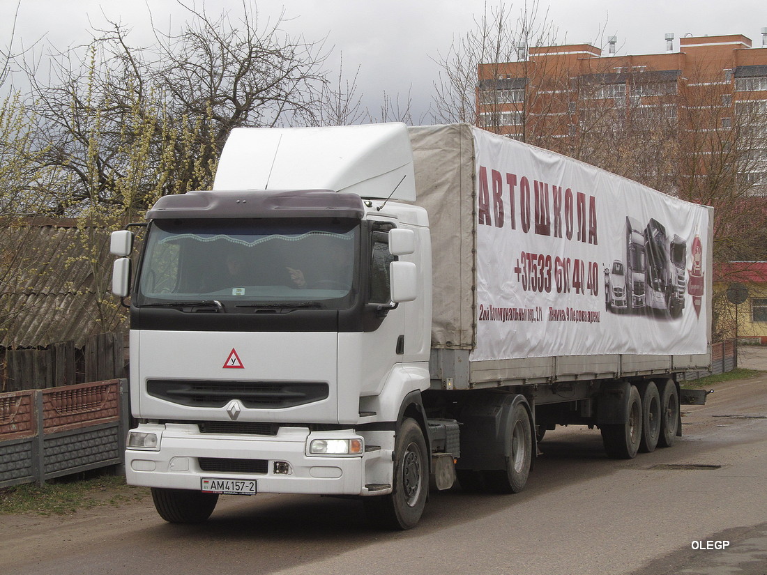 Витебская область, № АМ 4157-2 — Renault Premium ('1996)