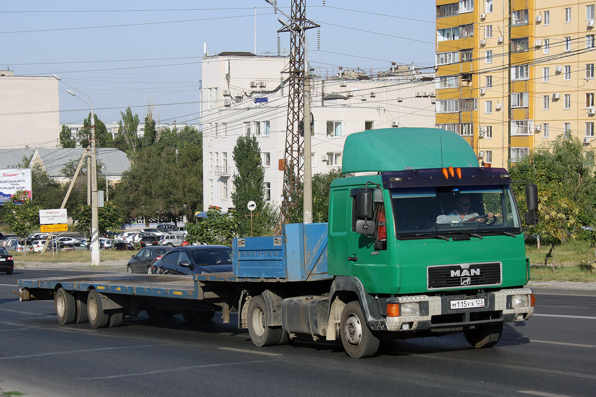 Краснодарский край, № М 115 УХ 123 — MAN L2000 (общая модель)