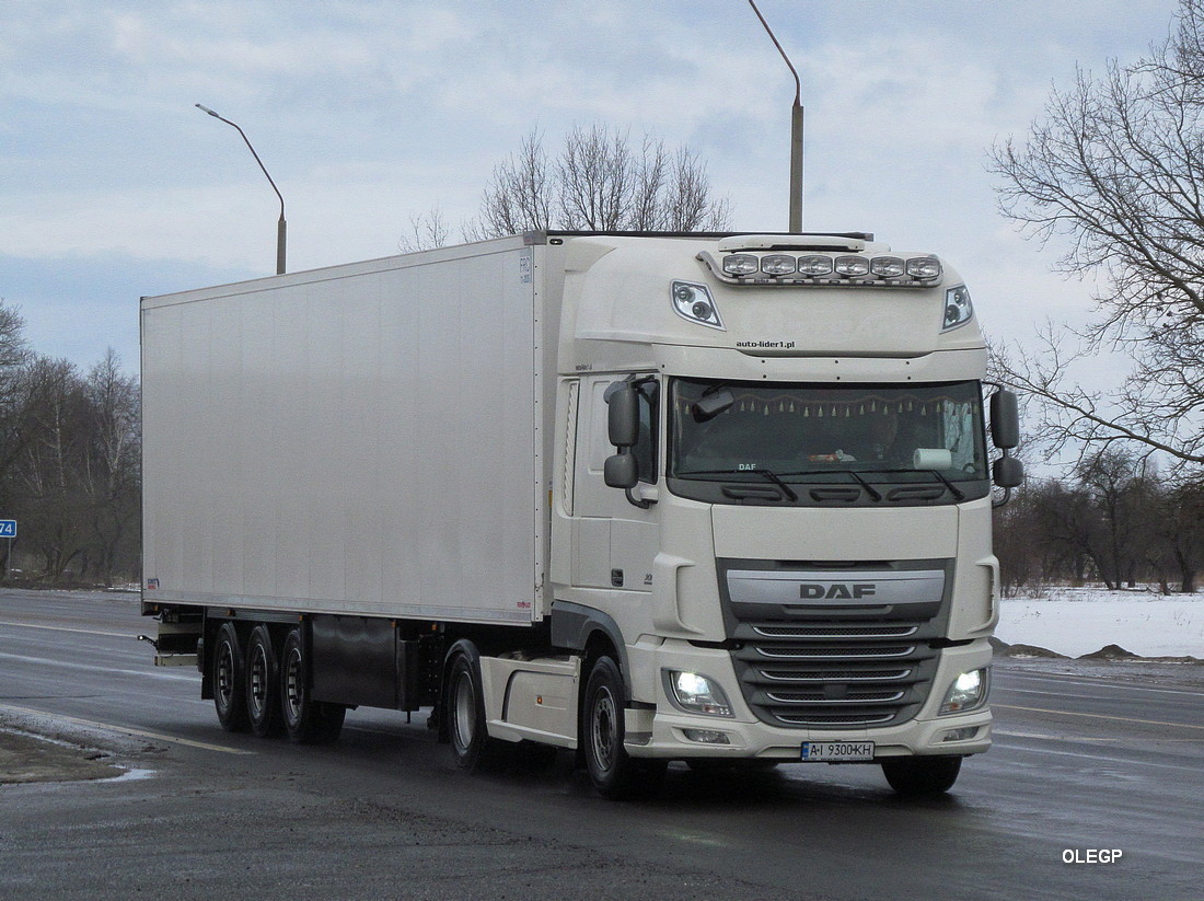 Киевская область, № AI 9300 KH — DAF XF Euro6 FT