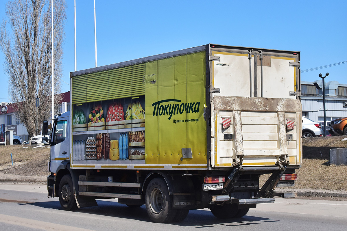 Волгоградская область, № А 249 ОЕ 134 — Mercedes-Benz Axor 1823