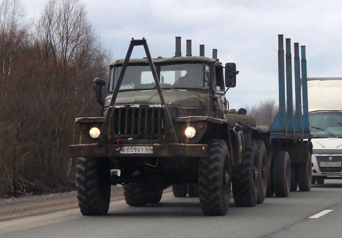 Псковская область, № С 059 ЕТ 60 — Урал-5557