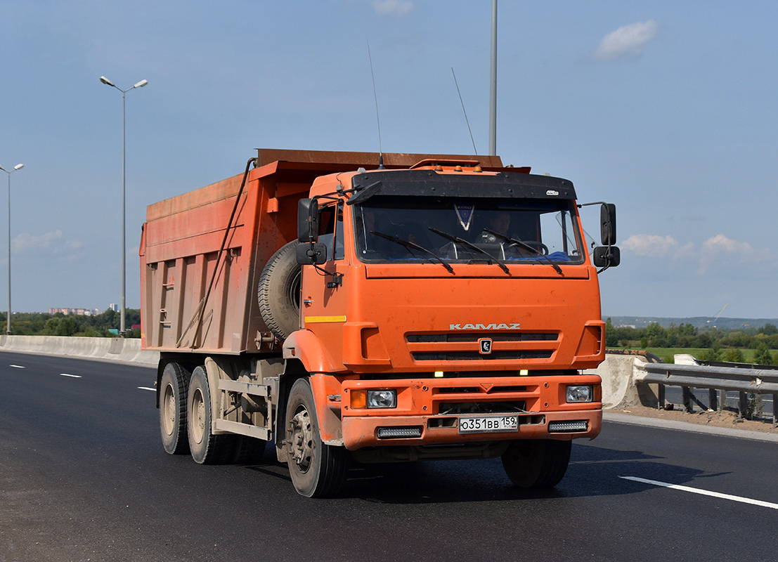 Пермский край, № О 351 ВВ 159 — КамАЗ-6520-06 [65200F]