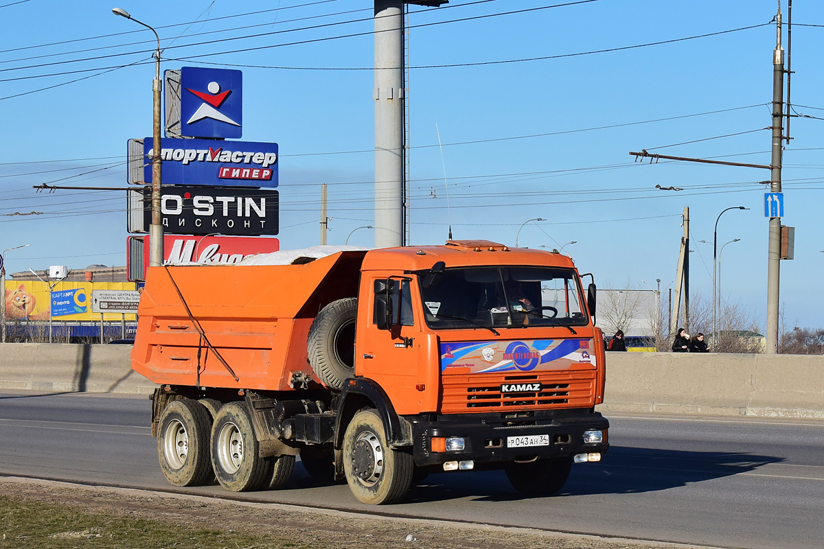 Волгоградская область, № Р 043 АН 34 — КамАЗ-55111-15 [55111R]