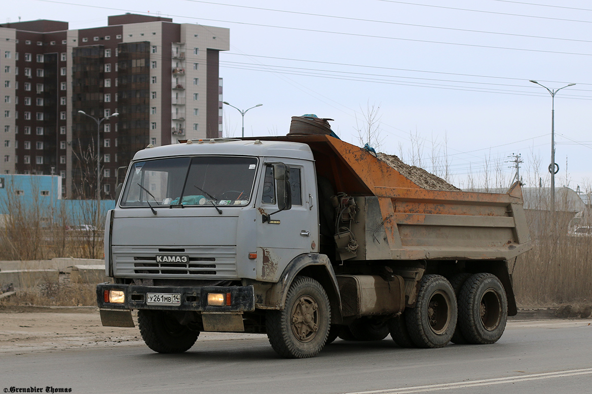 Саха (Якутия), № У 261 МВ 14 — КамАЗ-55111-02 [55111C]