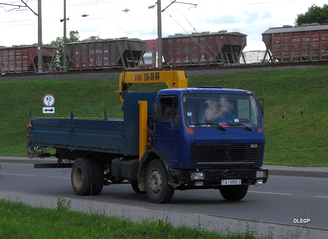 Витебская область, № АІ 6950-2 — Mercedes-Benz NG (общ. мод.)