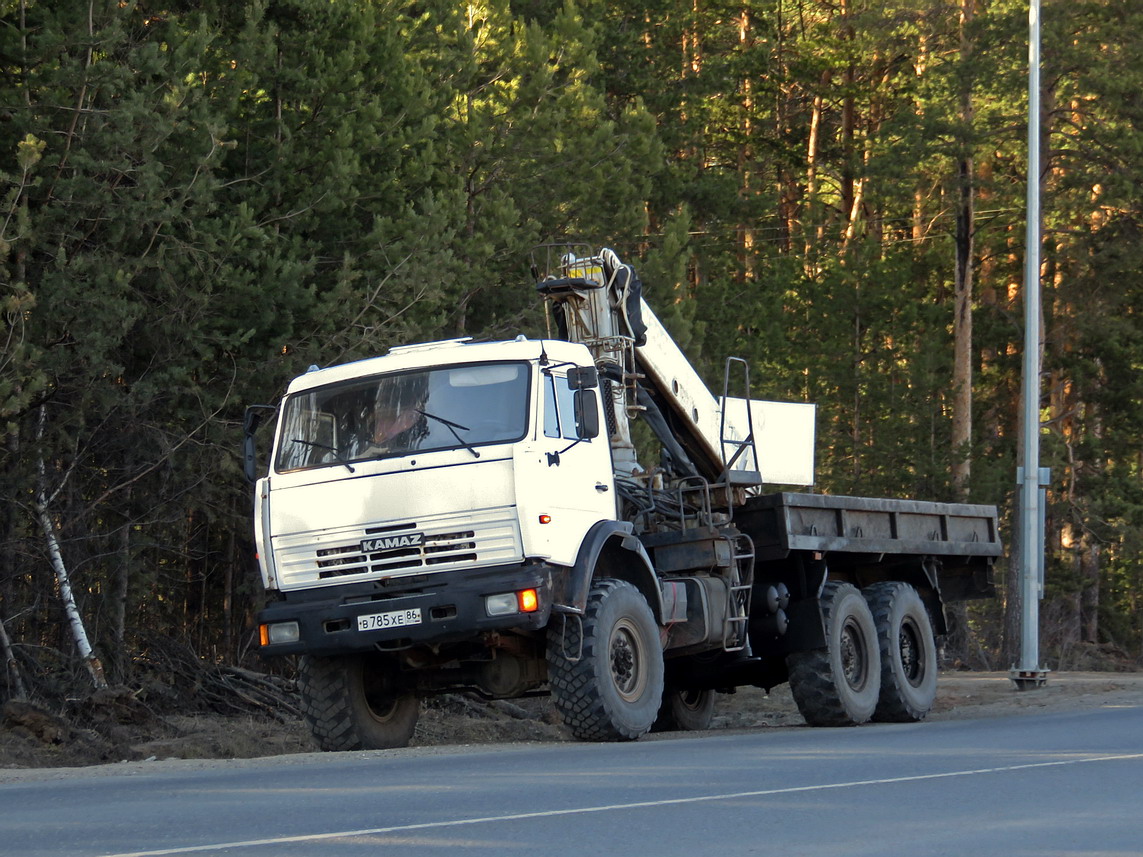 Ханты-Мансийский автоном.округ, № В 785 ХЕ 86 — КамАЗ-43118-15 [43118R]