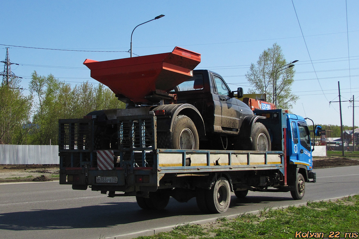 Алтайский край, № Р 383 УВ 22 — Isuzu Forward (общая модель); Алтайский край, № (22) Б/Н СТ 0806 —  Прочие модели