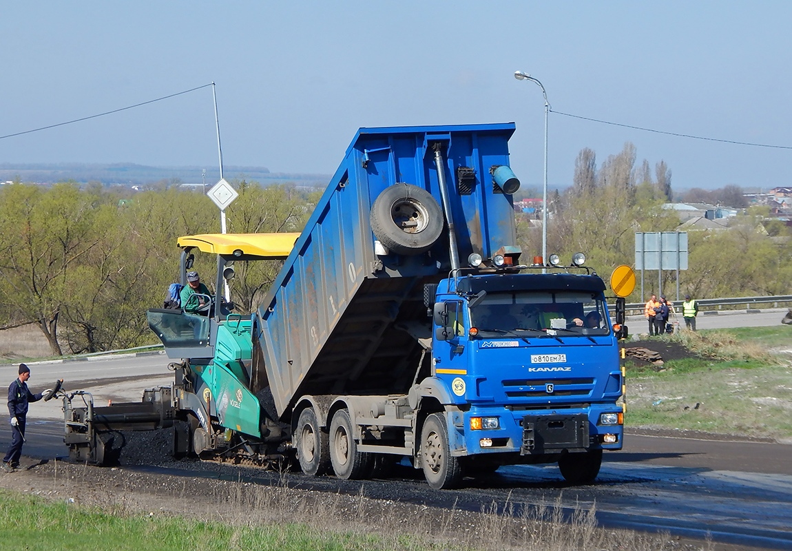 Белгородская область, № О 810 ЕМ 31 — КамАЗ-6520-43