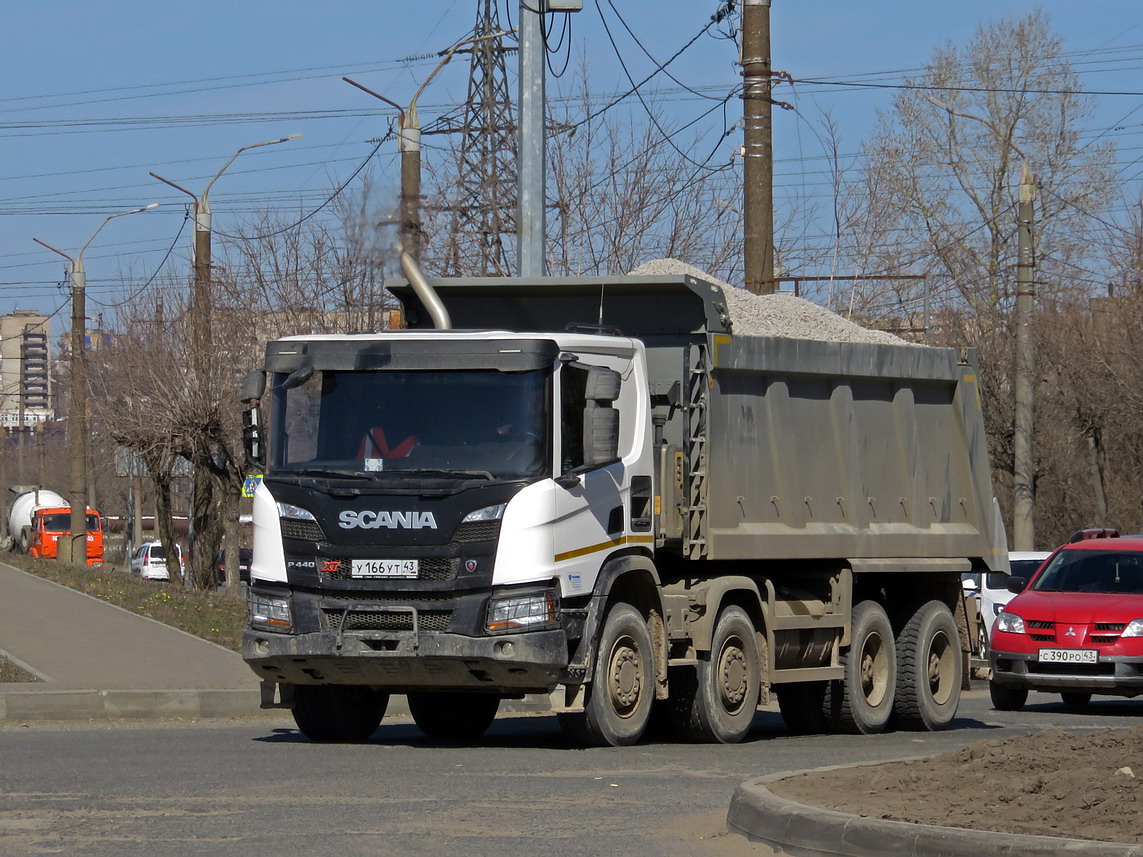 Кировская область, № У 166 УТ 43 — Scania ('2016) P440