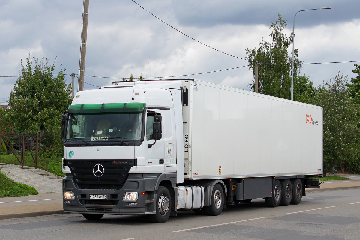 Калининградская область, № О 785 ХО 39 — Mercedes-Benz Actros ('2003) 1844