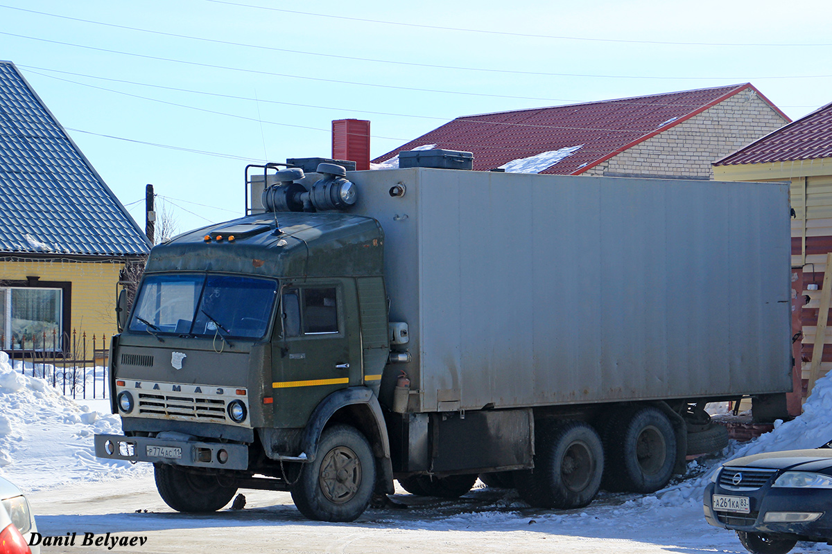 Коми, № Р 774 АС 11 — КамАЗ-53212