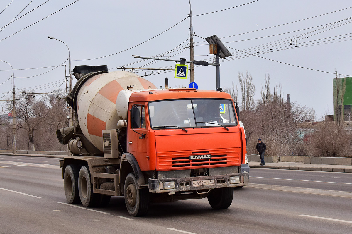 Волгоградская область, № К 412 УВ 34 — КамАЗ-53229-15 [53229R]